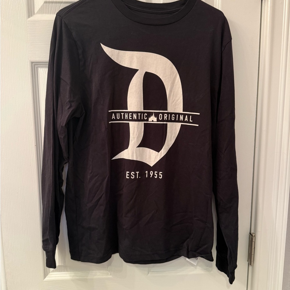 Black Disneyland Long Sleeve Shirt - NWOT